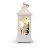 Lanterna Estilo Retro Natalino LED Chama de Simulação Lanterna Pequena Decoração de Mesa Ornamento Luz de Atmosfera Festival de Natal