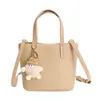 Bolsa Saco para Mulheres, de Luxo, Grande Capacidade, Estilo Coreano, Simples, Cor Sólida, Bolsa de Ombro, Bolsa Transversal Simples Retrô para Mulheres