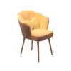 Silla Respaldo Pétalo Habitación Niña Tocador Silla Respaldo Esponja Silla de Uñas Respaldo Silla Tocador