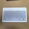 Adecuado para Teclado Bluetooth para iPad Tableta Computadora Ratón Inalámbrico Universal Teclado Set Teclado Portátil para Máquina de Aprendizaje