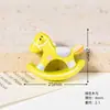 Lindo Oso de Dibujos Animados Niña Arcoíris Caballo de Madera Accesorios de Resina DIY Pegamento de Crema Pinza para el Cabello Accesorios de Pegatina para Funda de Teléfono