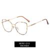 95761 Marco de gafas de metal de moda anti-luz azul Little Red Book Venta caliente Fabricante de gafas lisas en stock Se pueden equipar con gafas para miopía