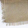 Material de Tejido de Mimbre Sintético Ojal Agujero Octagonal Pantalla de Techo Decoración de Muebles Fabricante Calidad Plástico Mimbre Sintético Tejido