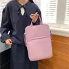 Bolsa para Computador Simples de Cor Sólida Atacado Transfronteiriça Bolsa Escolar para Estudante Textura Simples Bolsa Transversal 14 polegadas Bolsa Casual para Computador