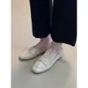 Sapatos Femininos Rasos de Couro Genuíno de Pele de Cordeiro Super Macios Estilo Francês Retrô Versáteis para o Trabalho e Uso Diário Mocassins de Calçar