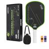 Paleta de Pickleball al por mayor Fibra de Carbono T700 Raqueta de Pickleball con Textura de Tela y Acabado Mate, Almacenamiento de Raqueta de Pickleball