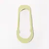 Meias Sociais Cano Baixo de Seda de Gelo Femininas de Verão Meias de Algodão com Orelhinhas Inferior Anti-abrasão Pé Fino Calcanhar Silicone Boca Rasa Meias Invisíveis para Mulheres