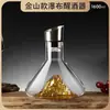 Decantador Rápido de Vinho Tinto Criativo Estilo Cascata de Iceberg, Dispensador de Vinho de Cristal de Luxo Leve de Alta Qualidade para Uso Doméstico e Comercial