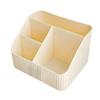 Caja de almacenamiento de cosméticos de escritorio, tocador, soporte para lápices labiales, brochas de maquillaje, acrílico, gran capacidad, estante para cuidado de la piel
