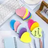 Notas Adhesivas Fluorescentes en Forma de Corazón de Amor Transfronterizas Pegatinas de Colores para Estudiantes Notas Adhesivas de Forma Especial Refuerzo Adhesivo