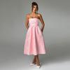 Europa e Estados Unidos estilo ins transfronteiriço quente novo vestido top tubinho gola amarração renda vestido moda justo