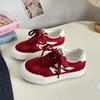 Zapatos Desun rojos retro claros para mujer, primavera 2025, nuevo diseño de nicho, zapatos Desun combinables 6626
