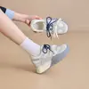 Tênis de Treino Alemão Personalizados para Aumentar a Altura para Mulheres, Novo Estilo da Temporada de Outono, Tênis Chunky 'Dad Shoes' Casuais para Mulheres Baixas, Versátil