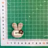 Nuevo Broche Colgante Pinza para el Pelo Accesorios para Zapatos y Calcetines Accesorios para Equipaje Accesorios para Ropa de Estrella de Cinco Puntas a Cuadros Retro Conejo DIY