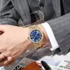 Relógios Masculinos e Femininos Populares Europeus e Americanos Masculinos Pulseira de Aço Hip-Hop Escala Romana Diamante Calendário Estudante Relógio de Quartzo