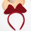 Diadema de Felpa con Cabeza para Lavado de Cara para Mujer, Adorno para el Cabello Nuevo de Dibujos Animados Lindo, Mascarilla de Lavado de Cara, Diadema, Diadema Antideslizante, Accesorios para el Cabello