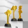 Trofeo Metálico Personalizado Gama Alta Gran Campeón Deportivo Baloncesto Fútbol Billar Honor Conmemorativo Fabricación de Trofeos Creativos