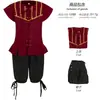 Set de Juego de Rol de Capitán Pirata para Niños Halloween Carnaval Escenario Cosplay Disfraz Suministro Directo de Fábrica Venta al por Mayor