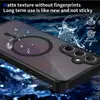 Adecuado para Samsung S26Fe Funda Magnética para Teléfono S25 Modelo Nuevo Tm Tacto de Piel Negra Translúcida A18 Cubierta Completa Anti-Caídas A08 Funda Protectora