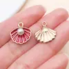 20 Estilos de Goteo de Aceite Serie Roja Mariquita de Siete Estrellas Sandía Accesorios de Joyería de Aleación Colgantes DIY Charms para Pulseras