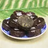 1 Caja de 250g Té Pu'er de Yunnan Té Maduro Té Xiaomu Cápsulas Pequeñas Té Negro Enlatado Pasteles de Té Caja de Regalo Té Suelto