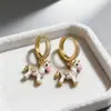 Nuevos Pendientes de Caballo de Madera Juguetones con Temática Zodiacal y Diseños de Animales en Esmalte de Colores, Joyería de Gama Alta Moderna y Versátil