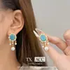 Aretes de Flor de Mariposa Azul para Mujer Venta Caliente Nuevo Diseño de Nicho Moda de Gama Alta Lujo Accesible Elegantes Versátiles