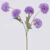 Flor Artificial Hortensia Morada Rosa Flor Artificial Decoración Arreglo Floral Sala de Estar Decoración Boda Diseño Auditorio Flor Falsa Fábrica Venta al Por Mayor