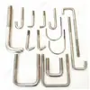 Soporta Abrazaderas de Tubería en Forma de U Personalizadas, Completas en Especificaciones y Fáciles de Desmontar y Montar, Tornillos en Forma de U Galvanizados por Inmersión en Caliente
