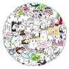 105 Peças de Adesivos Graffiti Mochi Indestrutíveis para Decorar Geladeiras, Skateboards, Adesivos Personalizados DIY, Atacado do Fabricante