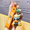 Chaveiro Pingente Boneco Pato Amarelo B.Duck Autêntico Fofo Tendência Figura Chaveiro Pingente de Bolsa Pequeno Presente