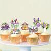 Comércio exterior cor baile de máscaras máscara bolo cartão carnaval festa de aniversário sobremesa mesa cupcake decoração