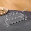 Nueva Cesta Creativa para Snacks con Taza para Salsa, Snacks de Bar, Alitas de Pollo, Pollo Frito, Cesta para Pan, Bandeja Contenedora, Cesta para Papas Fritas