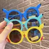 Gafas de Sol Kaqiu Cuero Plástico Gafas de Spider-Man para Hombres Mujeres Dibujos Animados Niños Gafas de Sol con Protección UV Protección Solar Negro