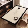 Manteles con un Toque de Lujo Ligero y de Gama Alta, Manteles para Mesa de Café Estilo Moderno Francés, Resistentes al Desgaste, Impermeables, a Prueba de Aceite, Lavables, Resistentes a Manchas, Manteles Aislantes del Calor