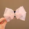 Presilhas de Cabelo com Laço para Crianças Acessórios de Cabelo Penteado de Princesa Presilhas de Cabelo Degradê para Meninas Presilhas de Cabelo de Alto Valor para a Parte de Trás da Cabeça Venda por Atacado para Meninas