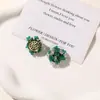Brillantes y llamativos, cristal de color claro y contrastante con cuentas de flores pequeñas para pendientes DIY simples y frescos, accesorios de flor para zapatos