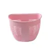 En Stock Sin Taladro Cesta de Almacenamiento Cesta Colgante para Baño Papelera de Almacenamiento para Inodoro Cesta de Almacenamiento de Pared Estilo de Montaje en Pared