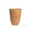 Maceta para Huevos de Cemento Plástico Madera Resina Engrosada Simple Escandinava Diámetro Grande Maceta Grande de Pie para Plantas Verdes de Patio Sala de Estar