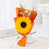 Ramos Mini de Girasol al por Mayor, Flores Eternas, Girasoles Festivos con Cajas de Regalo, Regalos de Temporada de Graduación