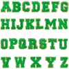 Parches de Tela Pequeños Autoadhesivos con Bordado 3D de Colores 26 Letras Parches Transfronterizos para Ropa, Mochilas, Sombreros DIY
