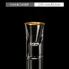 Juego de copa de licor y decantador de estilo chino de alta gama, 0.1 kg, para uso doméstico, copa de vino creativa de 100 ml con marcas