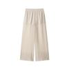 Exportación Transfronteriza Ropa de Mujer 2025 Verano Estilo Europeo y Americano Camisa Transparente de Manga Larga + Traje de Pantalón Casual Mujer A36584/5F