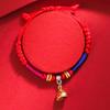 Pulsera del Festival del Bote del Dragón Año del Tigre Pulsera Tejida de Zongzi Color Zongzi Hecho a Mano Cuerda de Mano Festival del Bote del Dragón Cuerda de Color Fábrica Venta al por Mayor