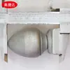 Tampão para tubo quadrado guarda-corpo coluna bola pontiaguda ferro forjado tampão decorativo estampagem vedação Móveis cama junção ferragens acessórios