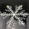 Venta Caliente Transfronteriza Colgante Copo de Nieve Navideño Decoración de Ventana de Hotel Danza Accesorios Pequeños de Copo de Nieve Suministros Venta al por Mayor Colorido