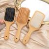 Peine de Cojín de Aire, Peine de Masaje de Madera Maciza, Peine de Airbag, Peine de Madera Acanalada, Peine para el Hogar y Dormitorio, Venta al por Mayor del Fabricante, Cuidado del Cabello Antiestático