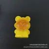 Accesorios de Colgante de Oso de Cera de Abeja de Segunda Generación Ámbar Caramelo Oso Piezas de Bricolaje Fabricante Mayorista Modelo Popular de Xiaohongshu
