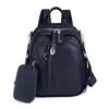 Mochila de Cuero Suave Nueva Moda Estilo Coreano Casual Ligera Repelente al Agua Almacenamiento de Viaje Bolso Pequeño Cruzado Mochila Pequeña de PU