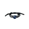 Pulseira Naruto Sharingan Unissex Trançada Acessórios Periféricos de Anime Estilo Casal Pingente Substituível